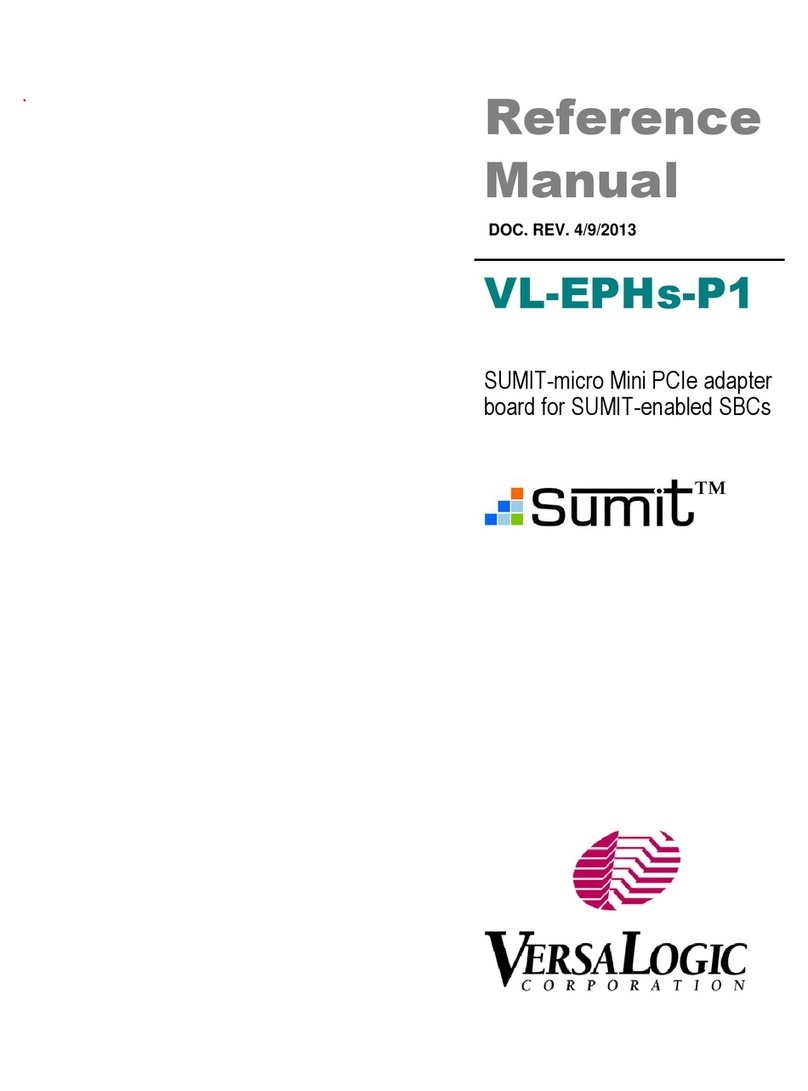 VersaLogic VL-EPHs-P1 Reference manual