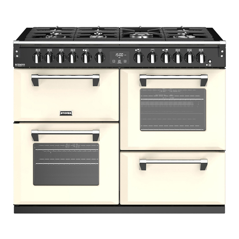 STOVES Sterling Contemporary 800DF User's guide and installation instructions
