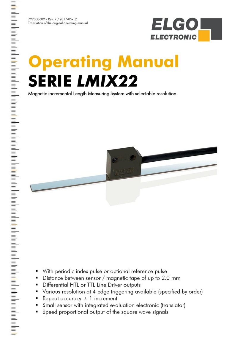 ELGO Electronic LMIX22-007 User manual