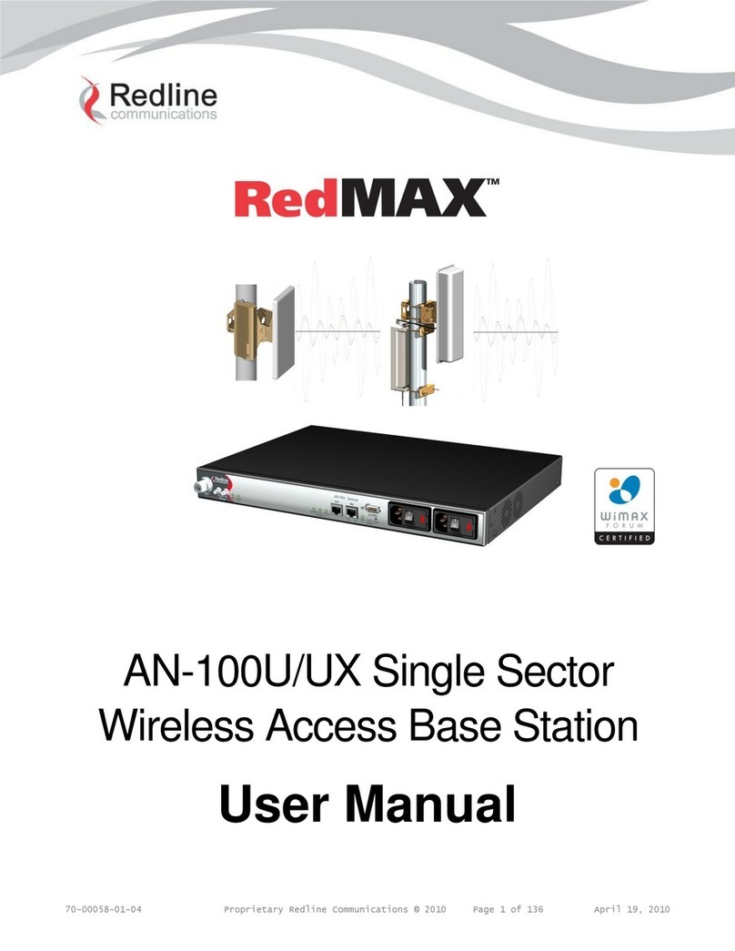Redline Communications RedMAX AN100U user manual