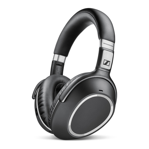 Sennheiser PXC 550 User manual