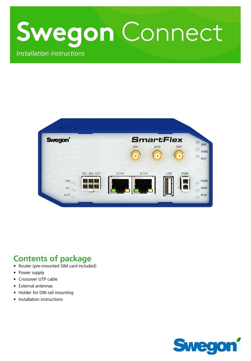 Swegon Connect installation guide