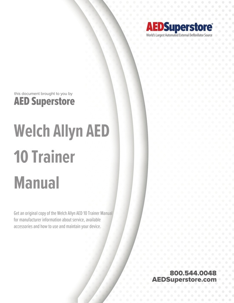 Welch Allyn AED 10 user manual