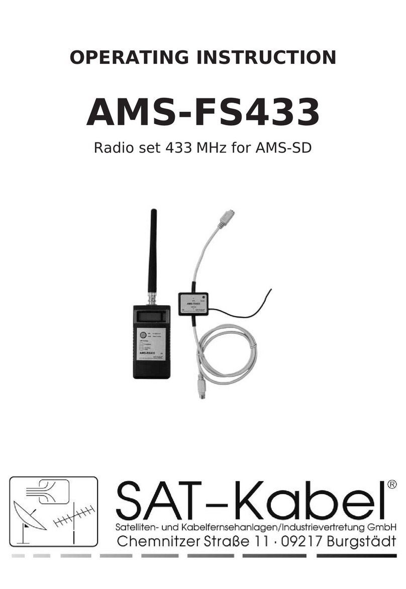 SAT-Kabel AMS-FS433 operating instructions