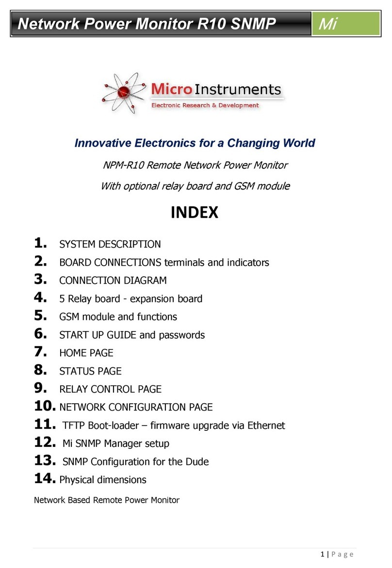 Mi NPM-R10 SNMP user manual