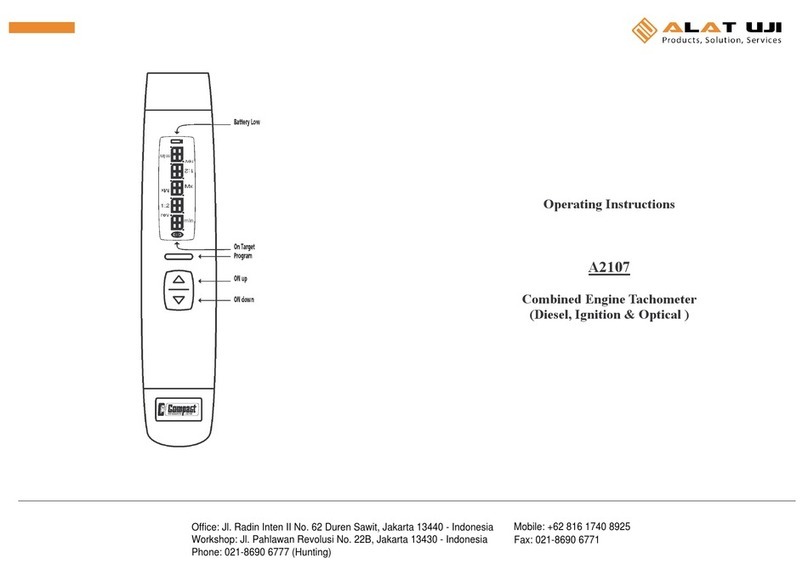 ALAT UJI A2107 operating instructions