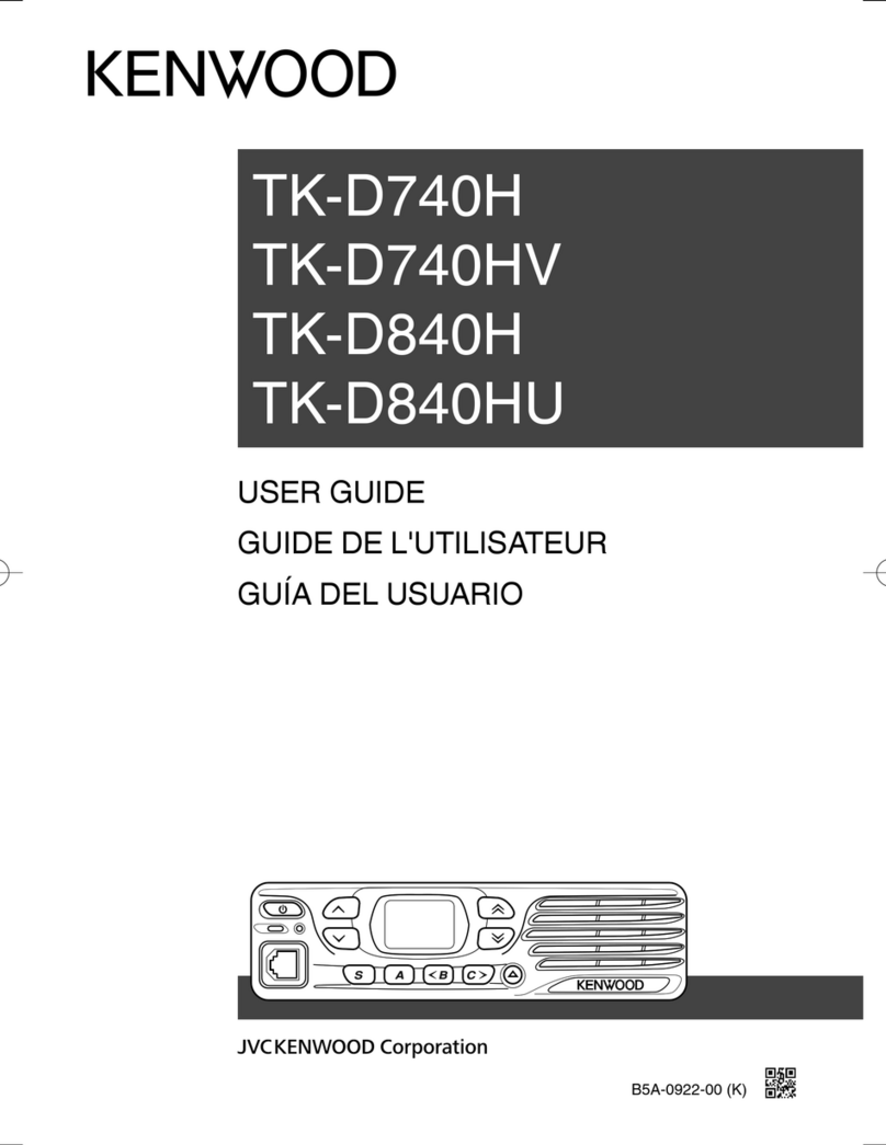 Kenwood TK-D740H user guide
