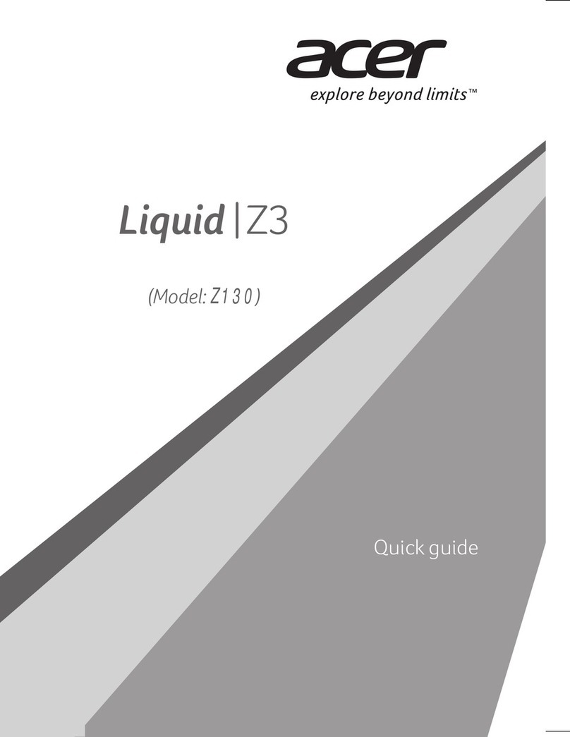 Acer Liquid Z3 User manual Acer Liquid Z3 User manual