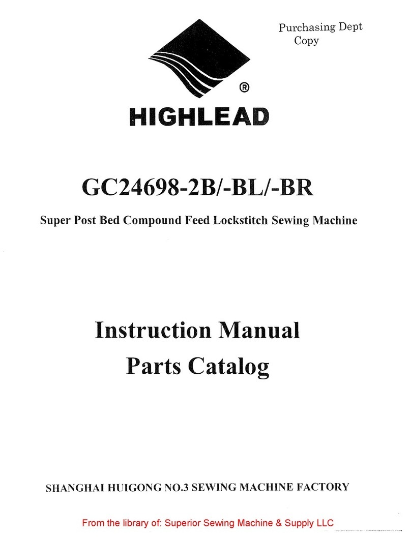 HIGHLEAD GC24698-2B Instruction manual and parts list