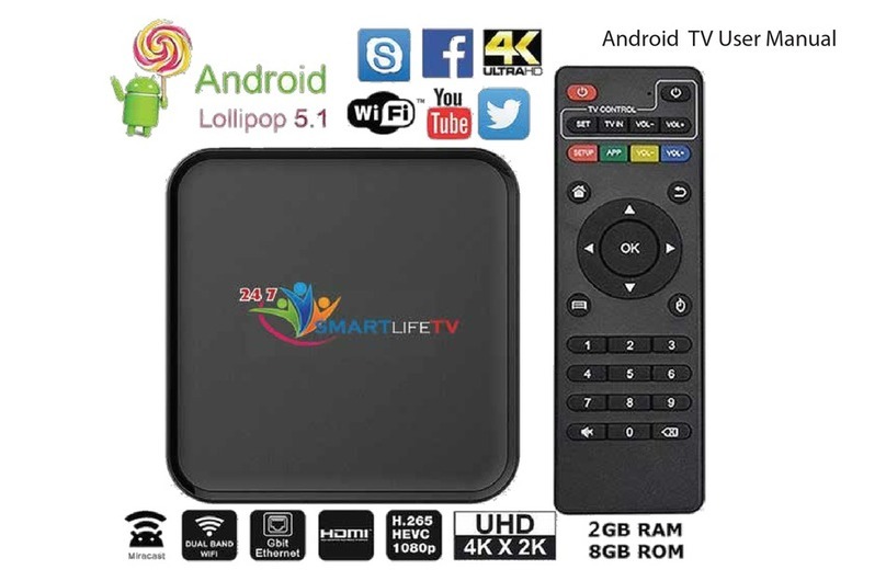 247 Smart Life 247 TV BOX user manual