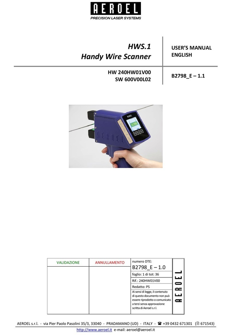 Aeroel HWS.1 user manual