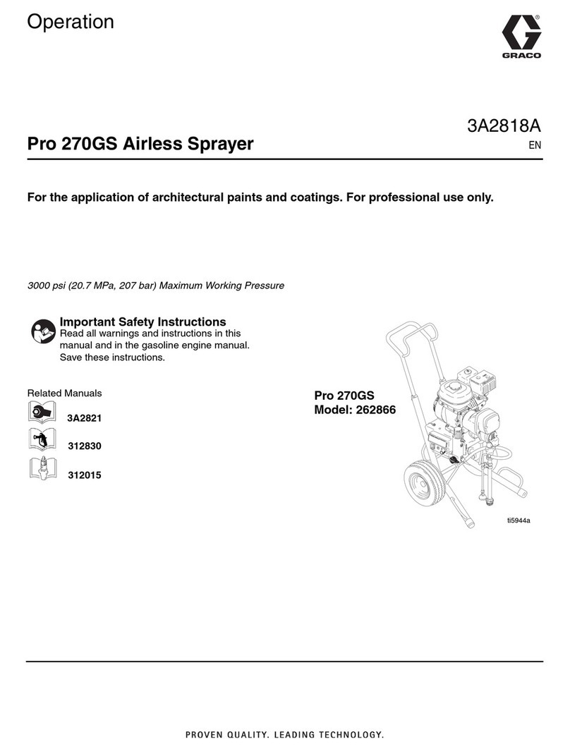 Graco Pro 270GS Instruction Manual