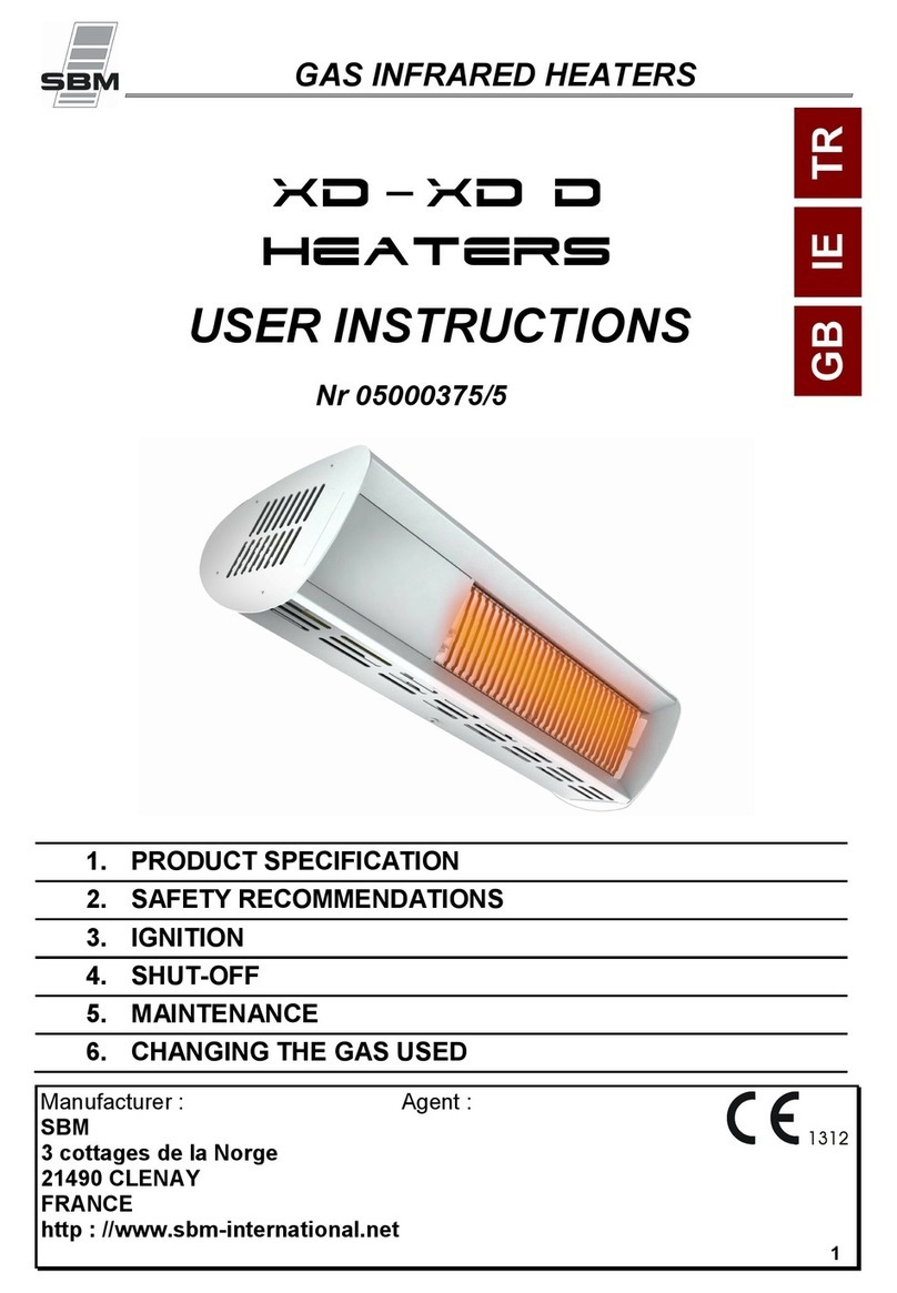 SBM XD User instructions