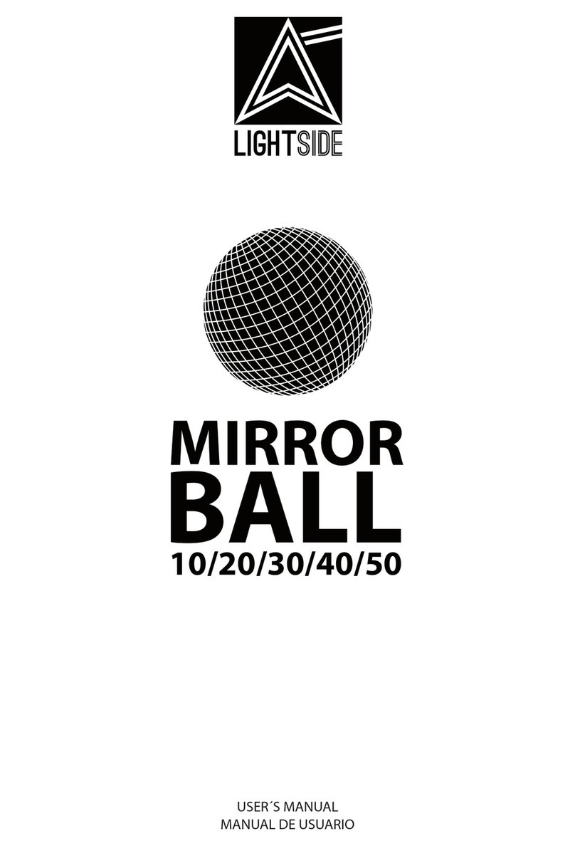 LIGHTSIDE 20 User manual