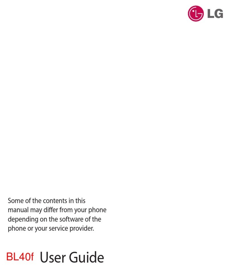 LG BL40F user guide