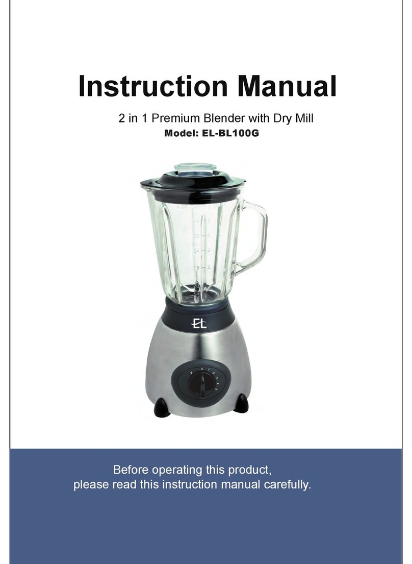 EL EL-BL100G instruction manual