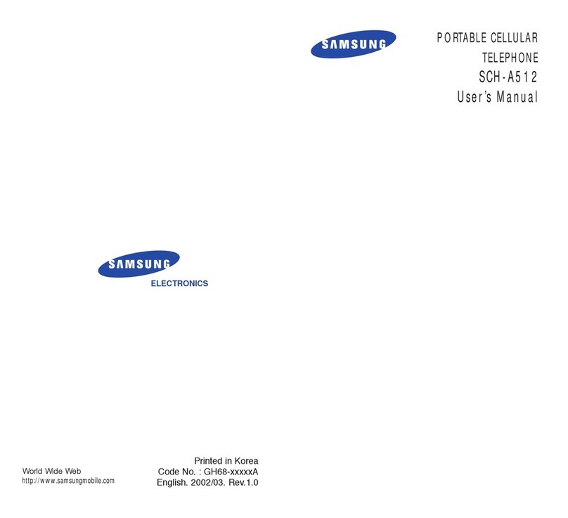 Samsung SCH-A512 User manual