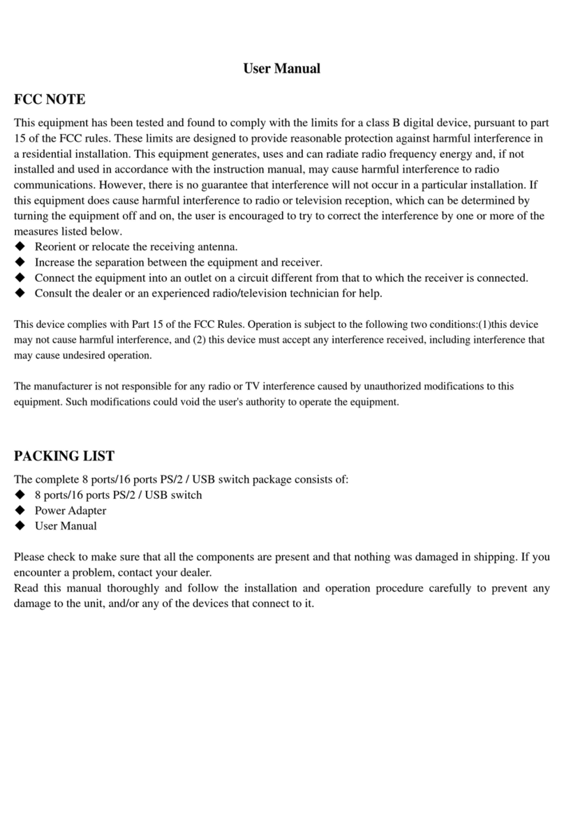 Lanbe KS-3108 user manual
