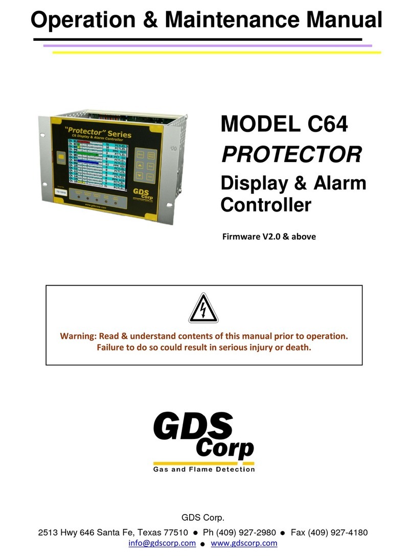 GDS C64 PROTECTOR Operation & maintenance manual