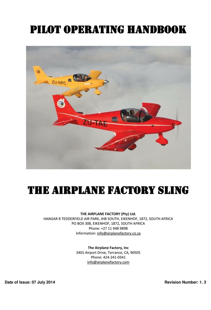 The Airplane Factory ZU-NRC Pilot operating handbook