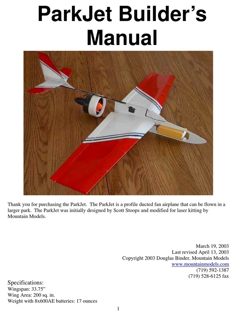 Mountain Models ParkJet Manual Mountain Models ParkJet Manual