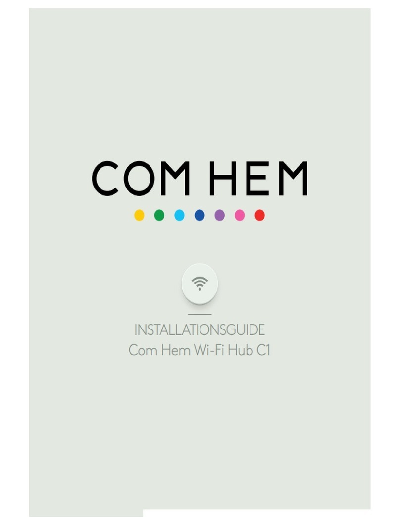 COM HEM C1 installation guide