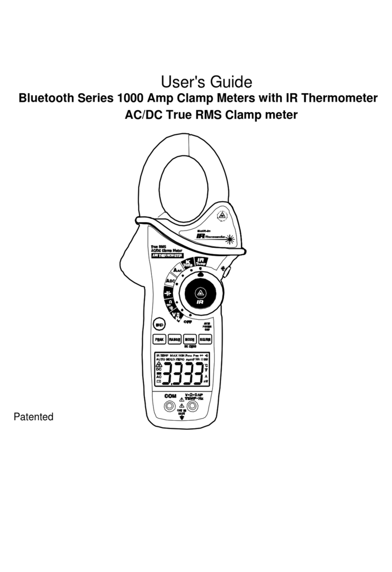 Extech Instruments EX845 User manual