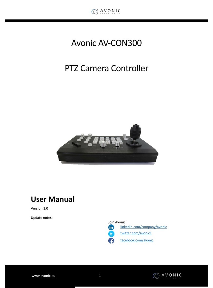 Avonic AV-CON300 User manual Avonic AV-CON300 User manual