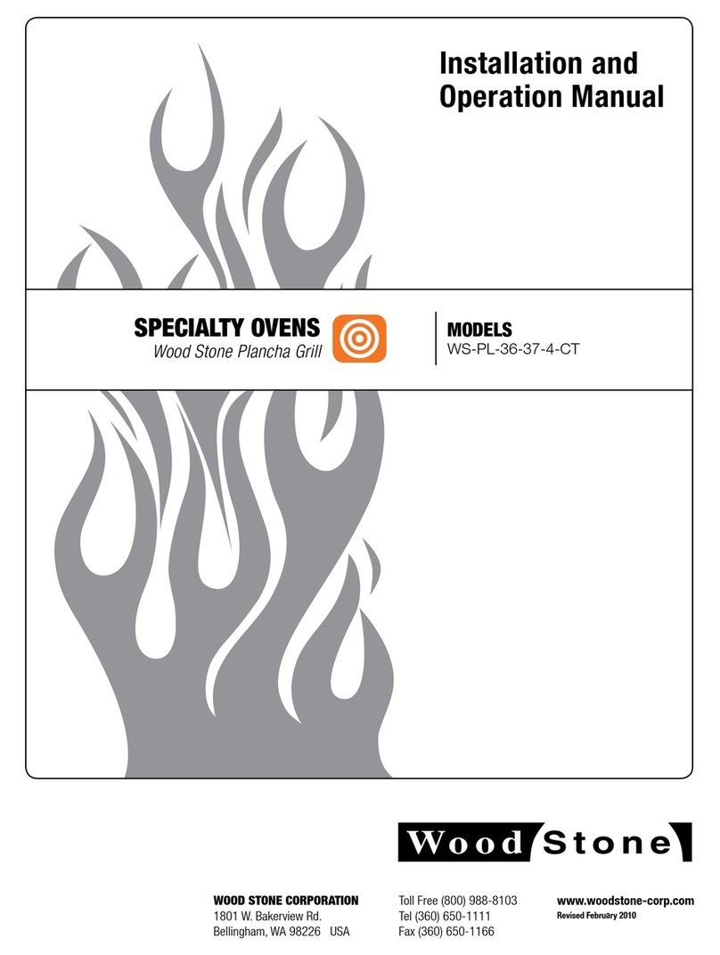 Wood Stone WS-PL-36-37-4-CT User manual