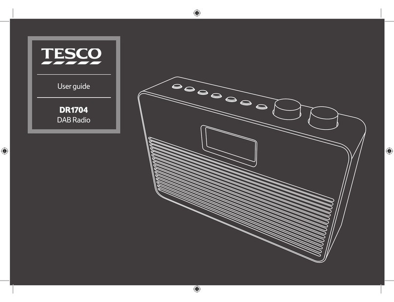 Tesco DR1704 User manual
