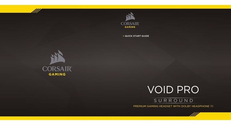 Corsair Gaming VOID PRO quick start guide
