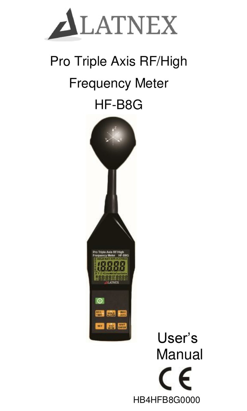 LATNEX HF-B8G user manual