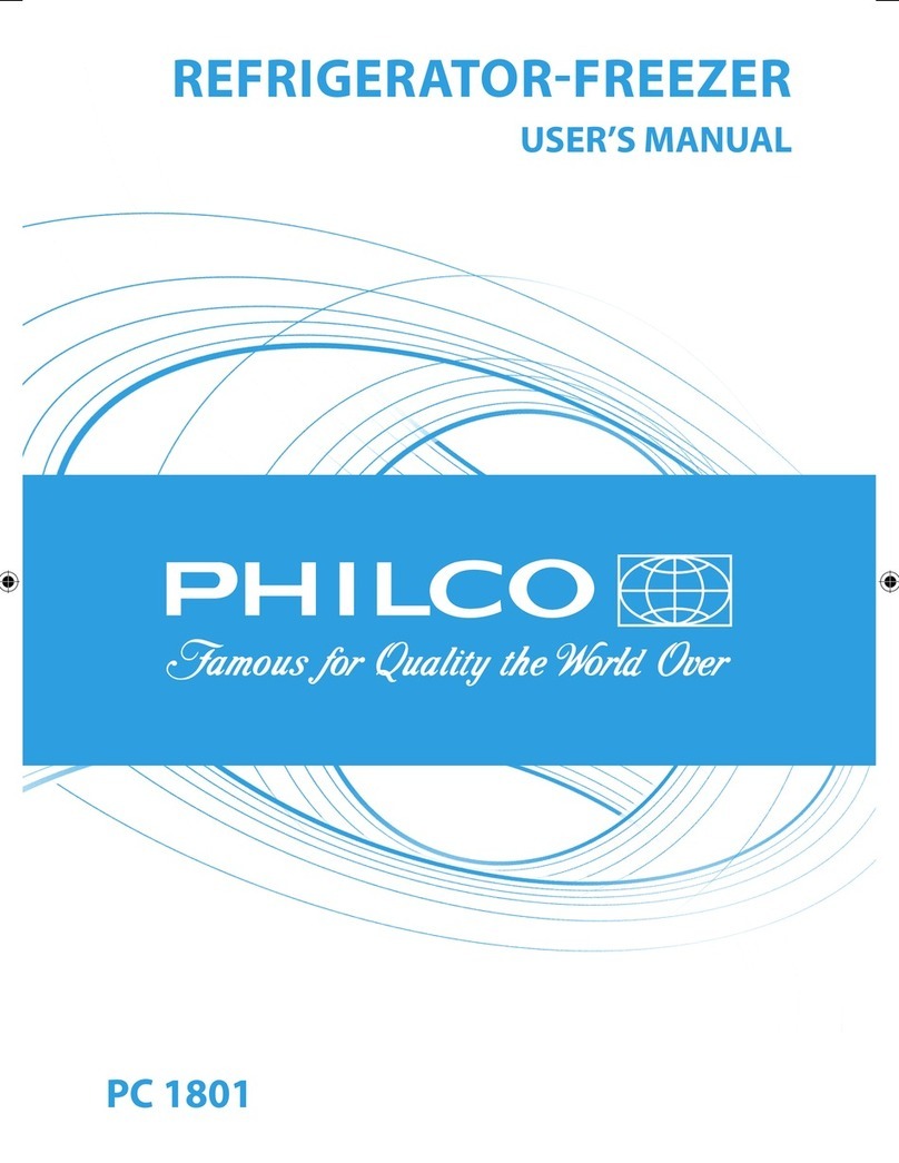 Philco PC 1801 User manual