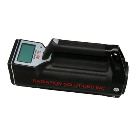 Radiation Solutions RS-125 user manual