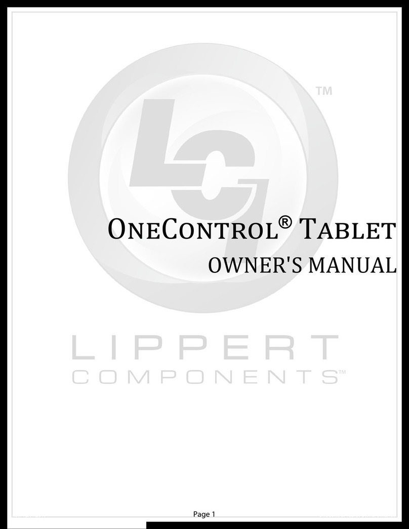 Lippert Components OneControl owner's manual