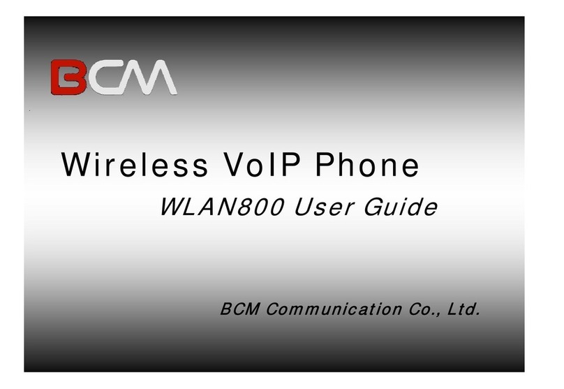 BCM WLAN800 User manual