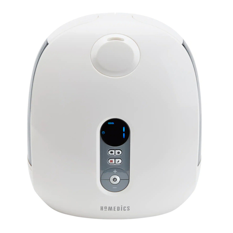 HoMedics UHE-WM250 Instruction manual and  warranty information