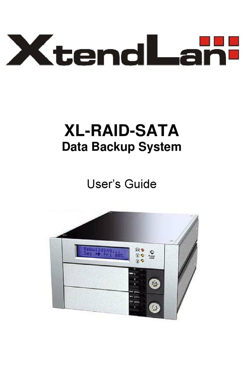 XtendLan XL-RAID-SATA User manual XtendLan XL-RAID-SATA User manual