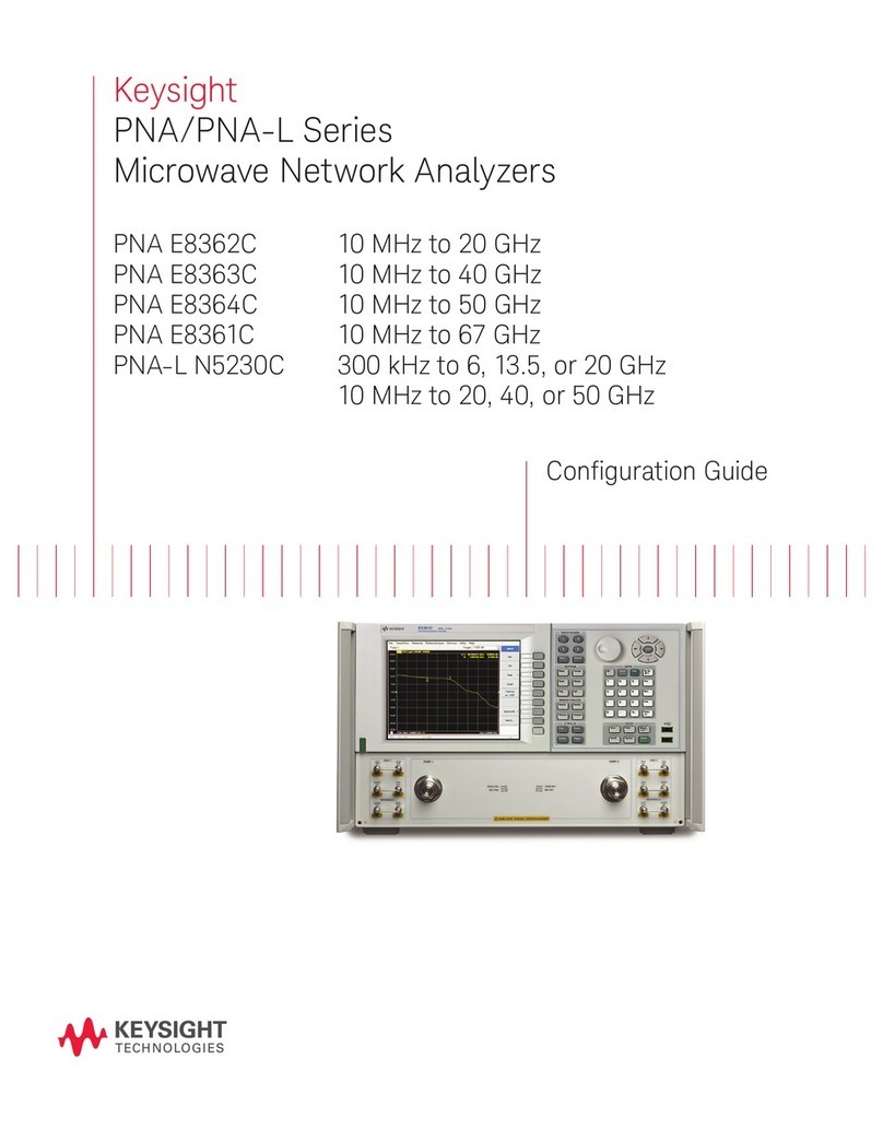 Keysight PNA E8362C User manual