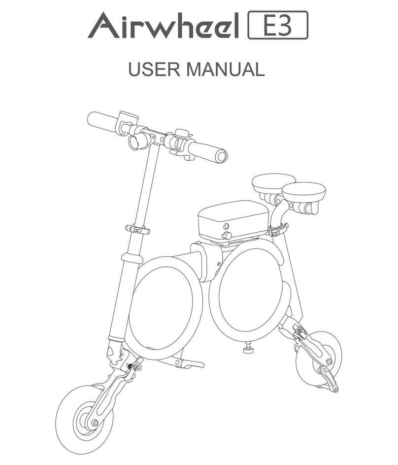 Airwheel E3 user manual