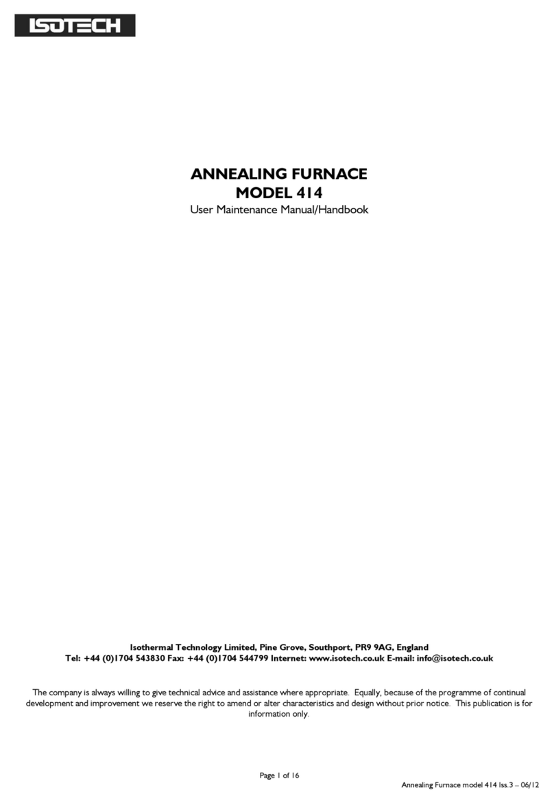 Isotech 414 Operating instructions