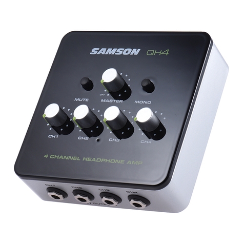 Samson QH4 owner's manual