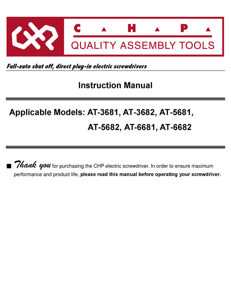 CHP AT-3681 instruction manual