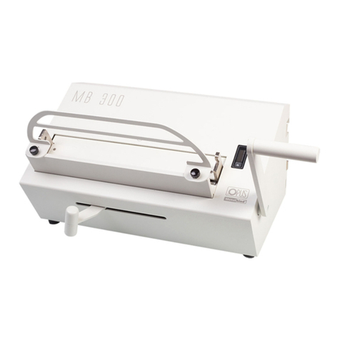 Opus MB 300 el-office User manual
