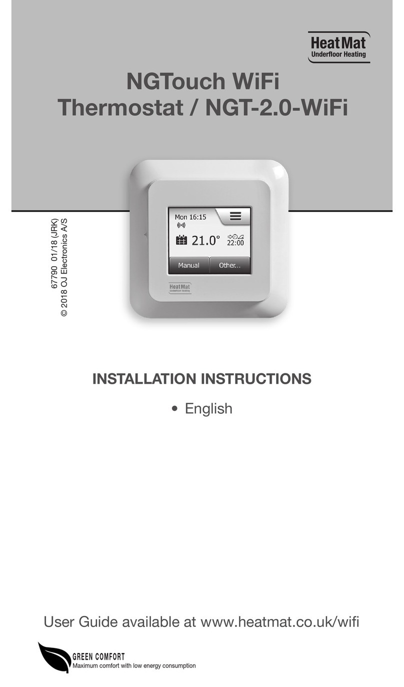 OJ Electronics NGT-2.0-WiFi User manual