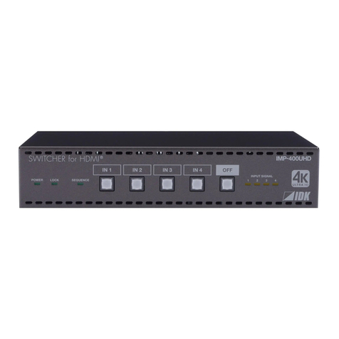 IDK IMP-400UHD User manual