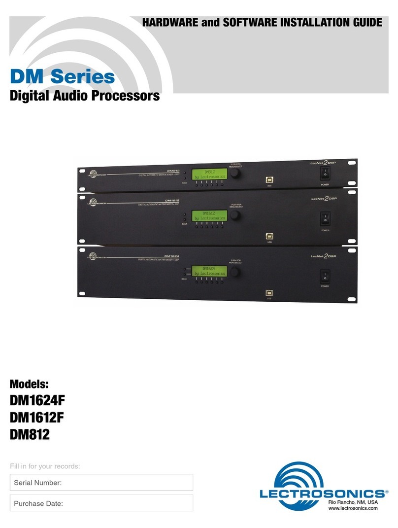 Lectrosonics DM1624F installation guide