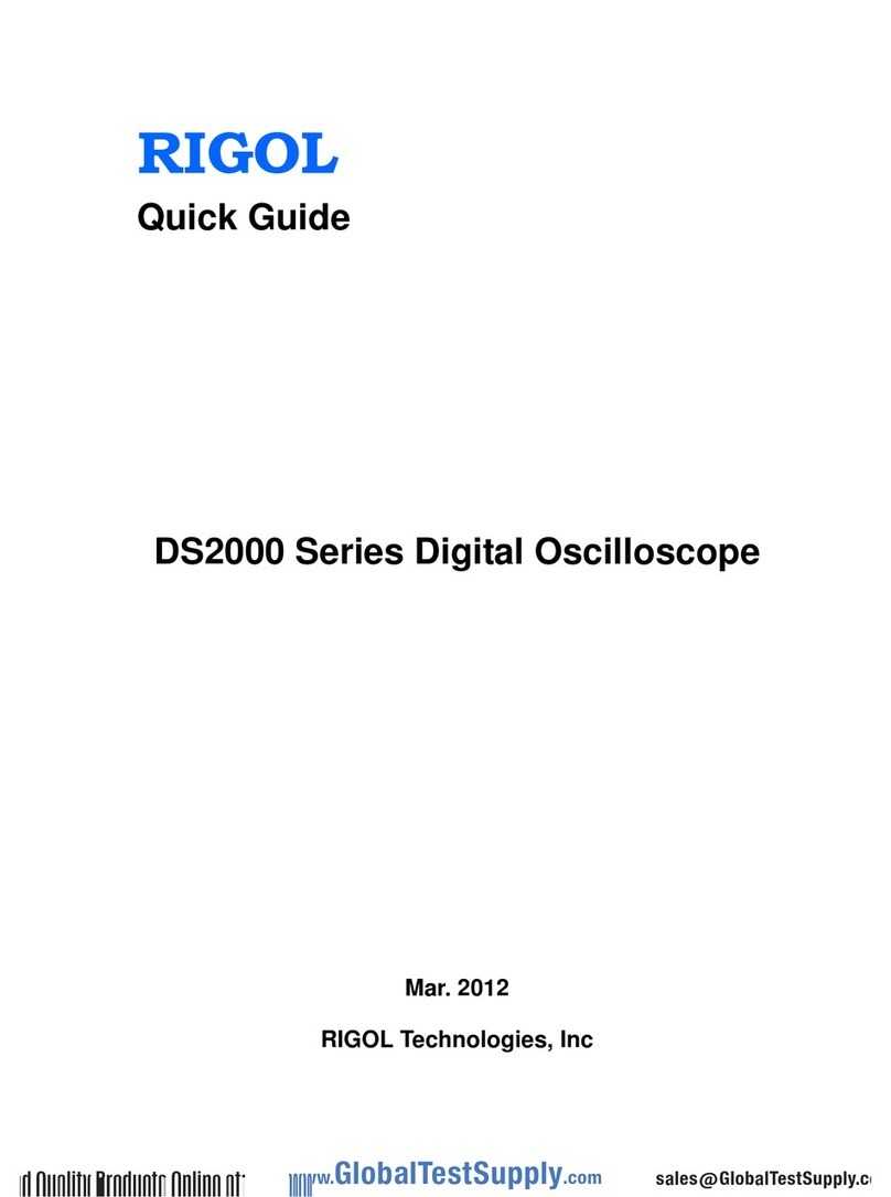 Rigol DS2000 Series User manual