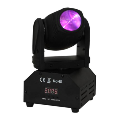 leahua 10W Mini Beam Light user manual