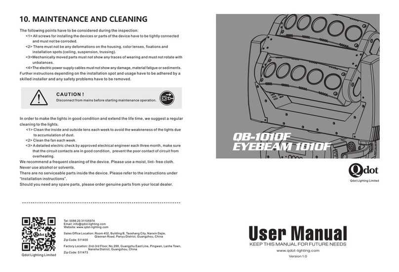 Qdot QB-1010F user manual
